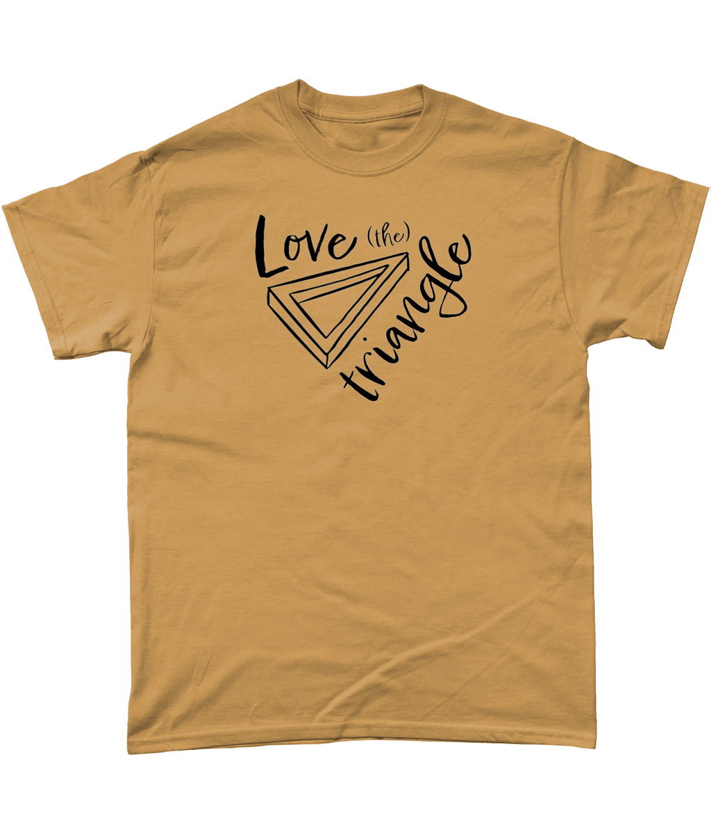 Love the Triangle Gildan Heavy Cotton T-Shirt
