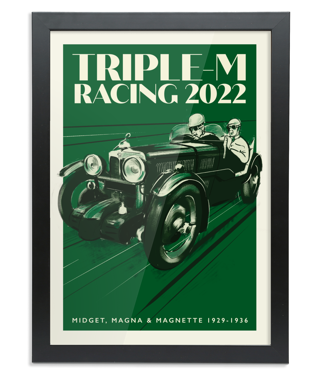 Triple M Poster 2022 - Framed A2 Fine Art Print