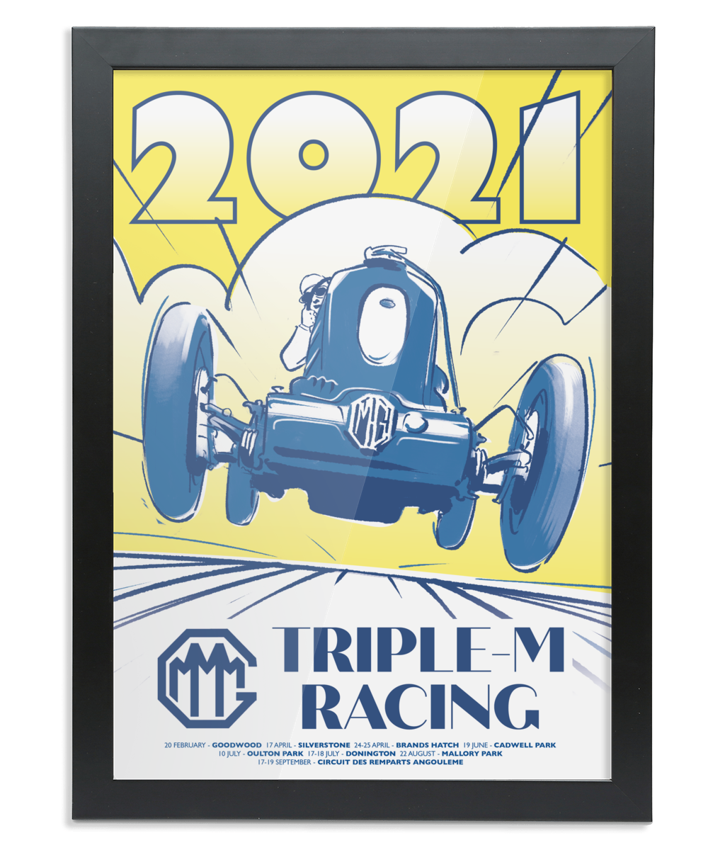 Triple M Poster 2021 Framed A3 Fine Art Print