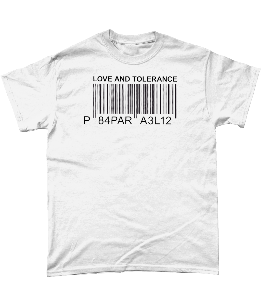 Love and Tolerance Gildan Heavy Cotton T-Shirt